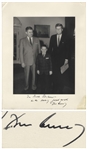 John F. Kennedy Signed 11 x 14 Photo -- With University Archives COA